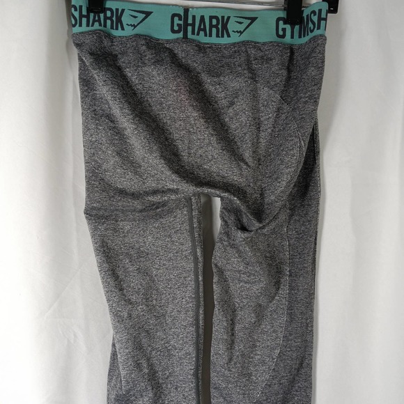 Gym Shark Women Athletic Workout Leggings Gray - Picture 7 of 7
